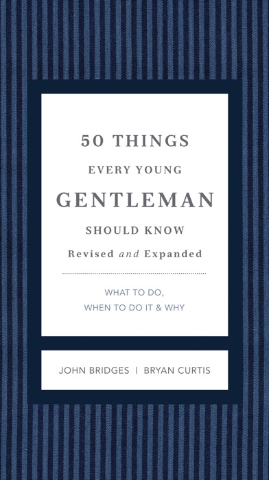 50 Things Every Young Gentleman Should Know Revised and Expanded