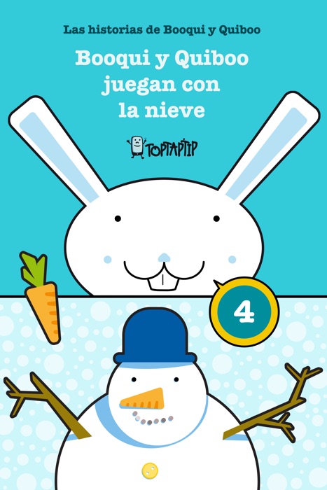 Booqui y Quiboo juegan con la nieve