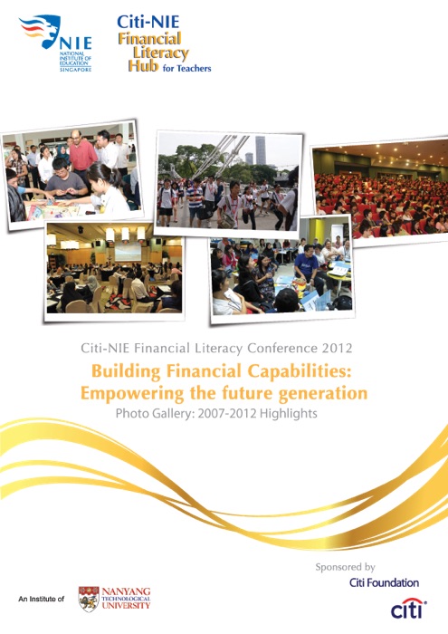 Citi-NIE Financial Literacy Conference 2012 Booklet