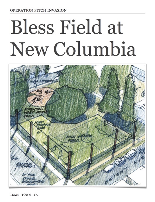 Bless Field at New Columbia