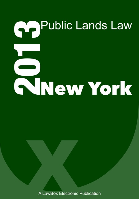 New York Public Lands Law 2013