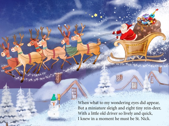 ‎Twas the Night before Christmas (ANIMATED EDITION & Magical Winter ...