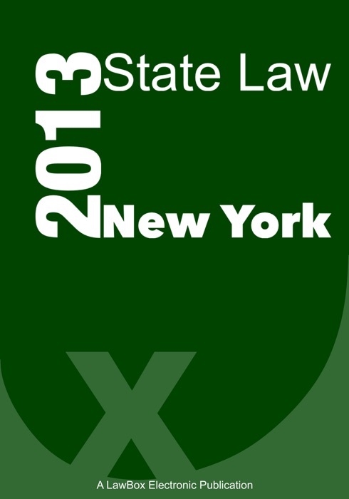 New York State Law 2013