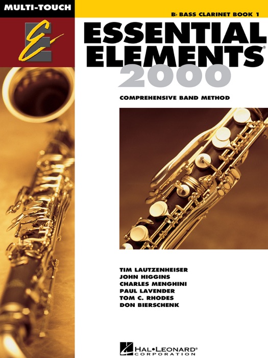 Essential Elements 2000 - Book 1 for B-flat Bass Clarinet (Textbook)