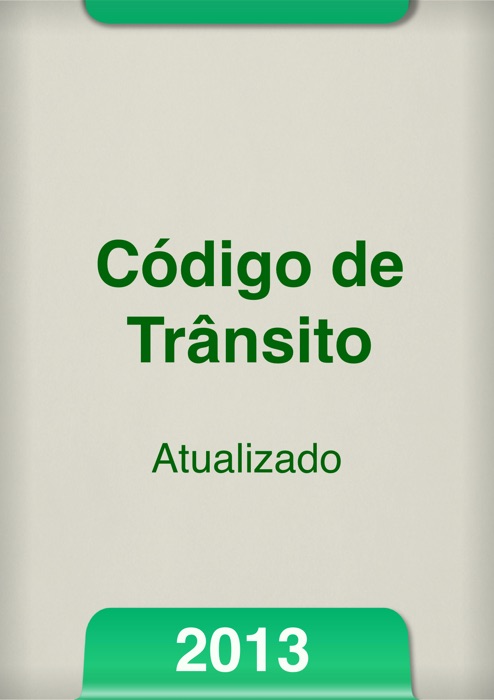 Código de Trânsito Brasileiro 2013