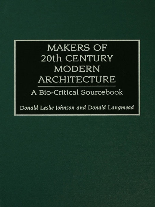 Makers of 20th-Century Modern Architecture