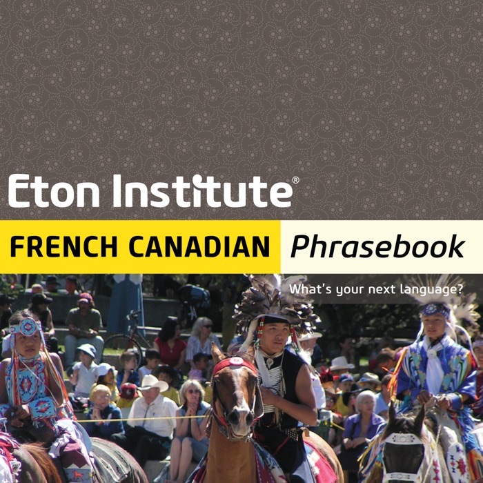 French Canadian Phrasebook