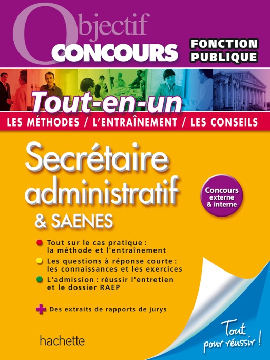 Objectif Concours Tout-en-un - Secrétaire administratif & SAENES Catégorie B