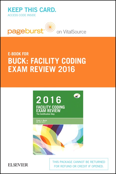 Facility Coding Exam Review 2016 - E-Book