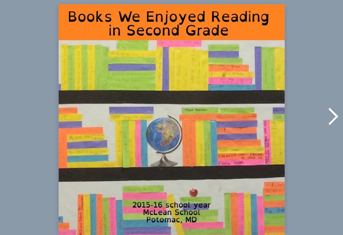 Books We Enjoyed Reading in Second Grade