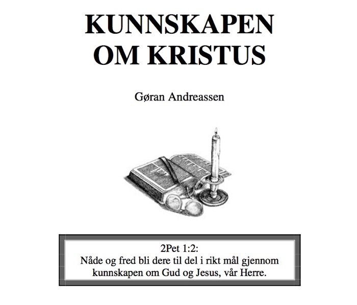 KUNNSKAPEN OM KRISTUS