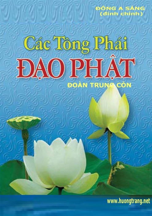 Các tông phái đạo Phật.