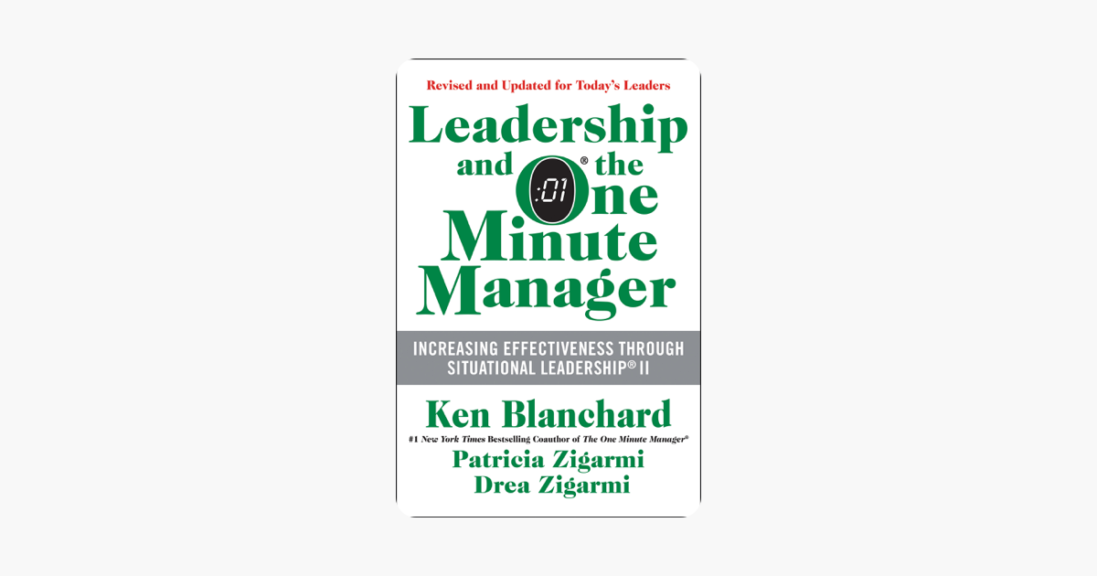 â žleadership And The One Minute Manager Updated Ed On Apple Books â žleadership And The One Minute Manager Updated Ed On Apple Books