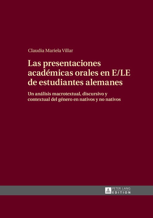 Las presentaciones académicas orales en E/LE de estudiantes alemanes