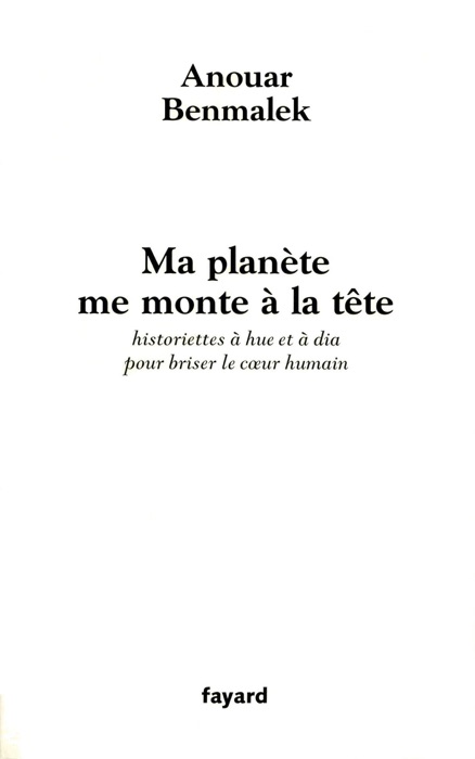 Ma planète me monte à la tête