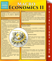 Speedy Publishing - Macro Economics ll (Speedy Study Guides) artwork