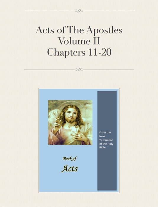 Acts of The Apostles Volume II