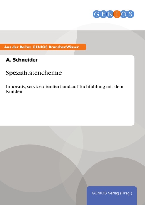 Spezialitätenchemie