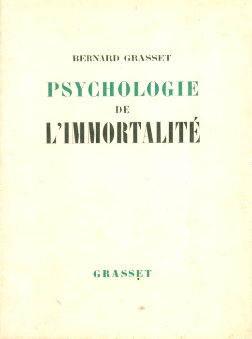 Psychologie de l'immortalité