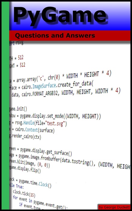 PyGame: Questions and Answers