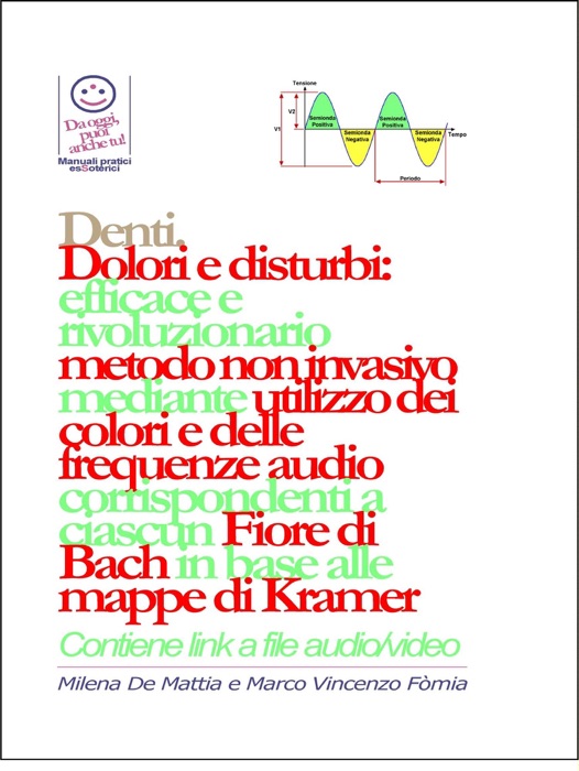 Denti - Dolori e disturbi: rivoluzionario ed efficace metodo non invasivo mediante l'utilizzo dei colori e delle frequenze corrispondenti a ciascun Fiore di Bach in base alle mappe di Kramer.
