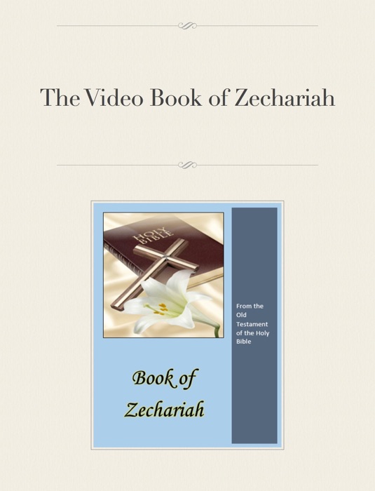 Video Book of Zechariah
