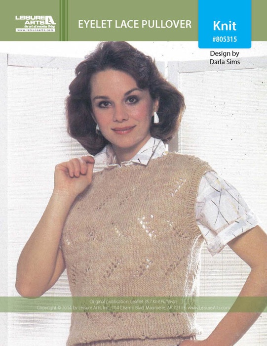 Eyelet Lace Pullover eBook