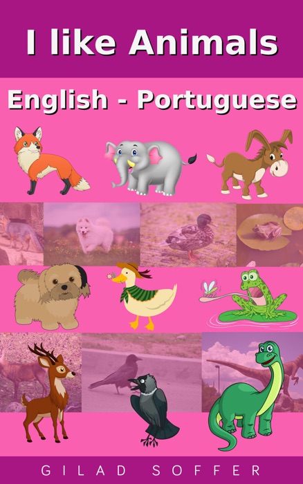 I like Animals English - Portuguese