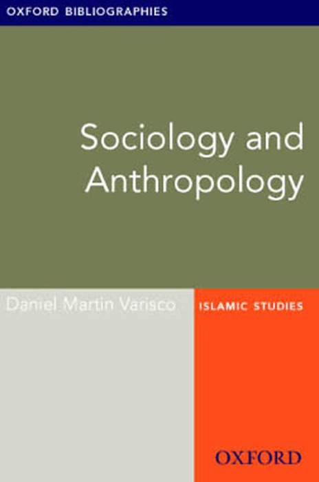 Sociology and Anthropology: Oxford Bibliographies Online Research Guide