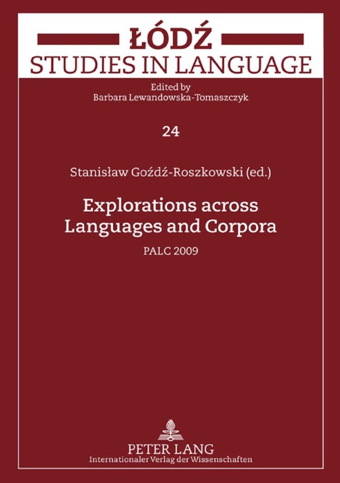 Explorations Across Languages and Corpora