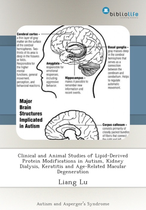 Clinical and Animal Studies of Lipid-Derived Protein Modifications in Autism, Kidney Dialysis, Keratitis and Age-Related Macular Degeneration