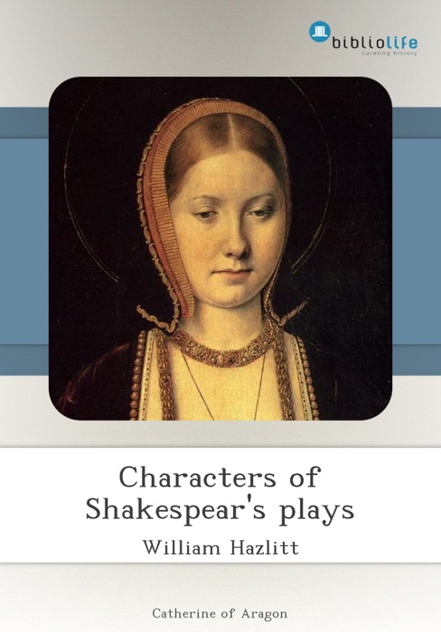 Characters of Shakespear's plays