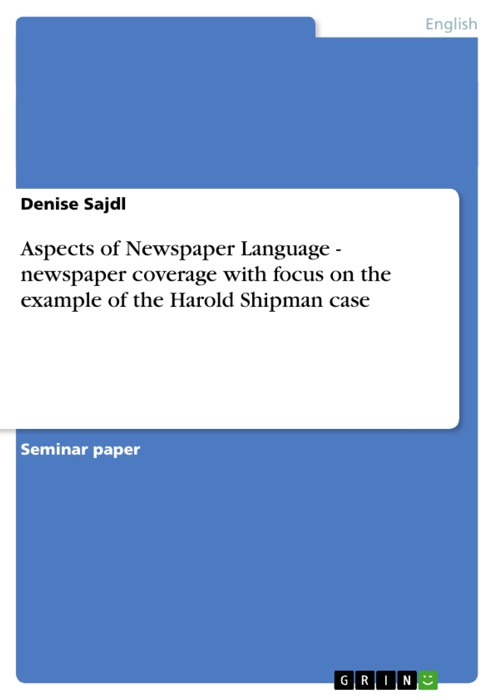 Aspects of Newspaper Language