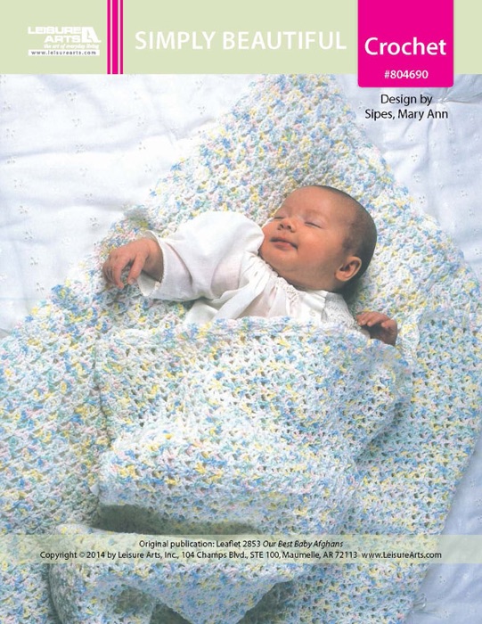 Simply Beautiful Baby Afghan ePattern