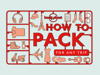 Lonely Planet - How to Pack for Any Trip artwork