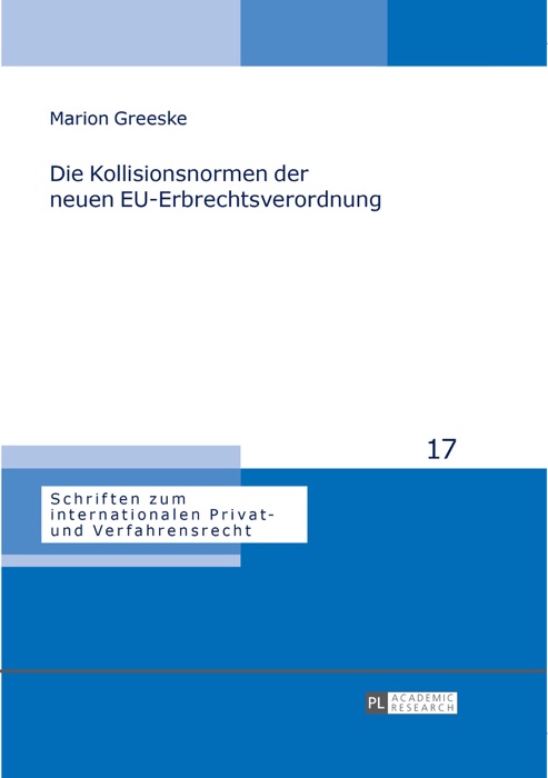 Die kollisionsnormen der neuen EU-erbrechtsverordnung