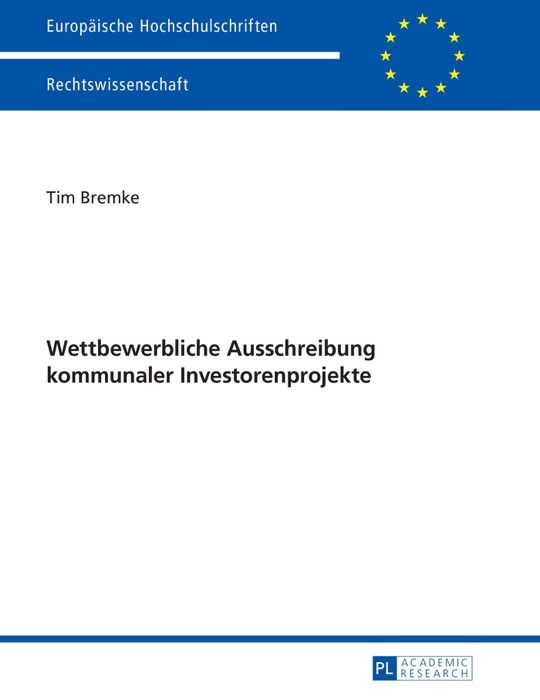 Wettbewerbliche ausschreibung kommunaler investorenprojekte