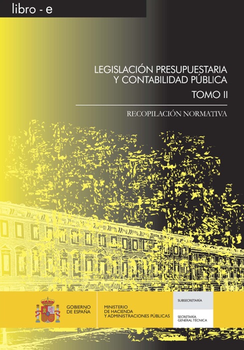 Legislación presupuestaria y contabilidad pública.