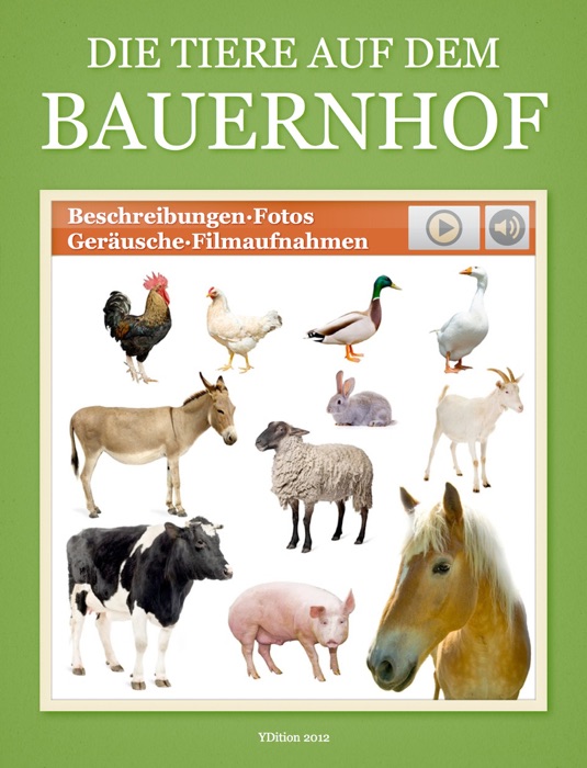 Die Tiere auf dem Bauernhof