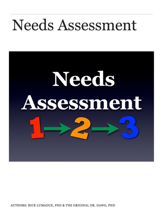 Needs Assessment