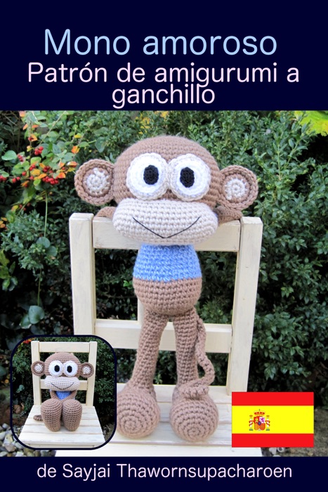 Mono amoroso, patrón de amigurumi a ganchillo