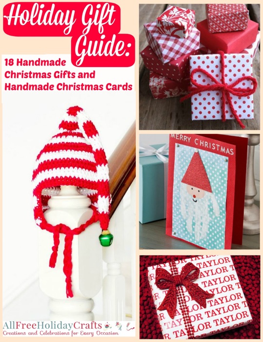 Holiday Gift Guide: 18 Handmade Christmas Gifts and Handmade Christmas Cards