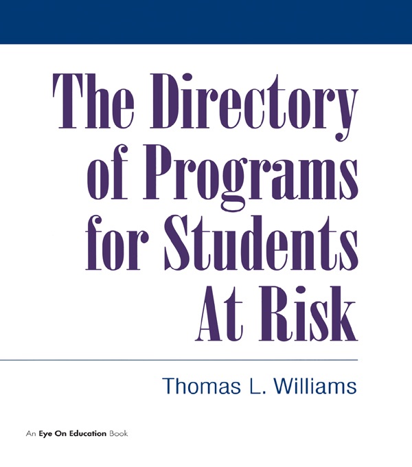 Directory of Programs for Students at Risk