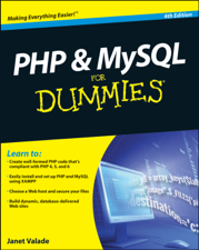 PHP and MySQL For Dummies - Janet Valade Cover Art
