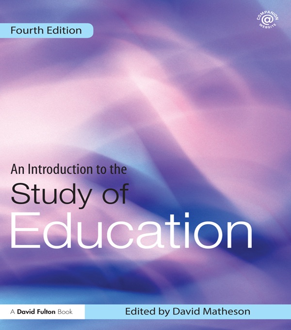 An Introduction to the Study of Education
