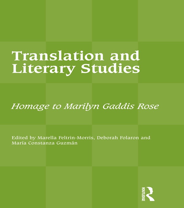 Translation and Literary Studies