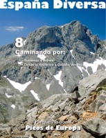España Diversa-8 Caminando por la pista del teleférico a Cabaña Verónica y Áliva, del Parque Nacional Picos de Europa. Perdido.