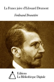 La France juive d’Edouard Drumont