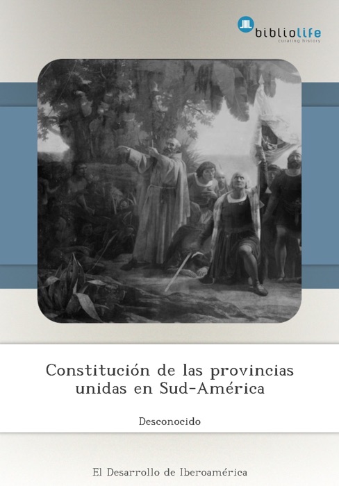 Constitución de las provincias unidas en Sud-América