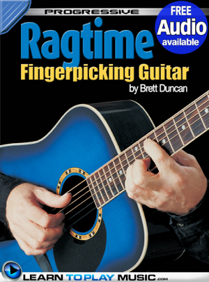 Read&Download Ragtime Fingerstyle Guitar Lessons Book by LearnToPlayMusic.com&Brett Duncan Online